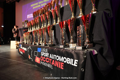 28/01/2024 : Remise des Prix de la Ligue du Sport Automobile Occitanie Pyrénées à Albi (photos Stéphane Agnus) 2024 — karting