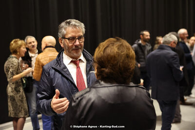 Michel VERGNES — 28/01/2024 : Remise des Prix de la Ligue du Sport Automobile Occitanie Pyrénées à Albi (photos Stéphane Agnus) 2024 — karting