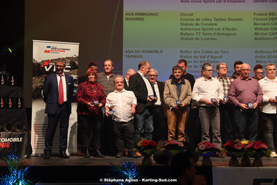 28/01/2024 : Remise des Prix de la Ligue du Sport Automobile Occitanie Pyrénées à Albi (photos Stéphane Agnus) 2024 — karting