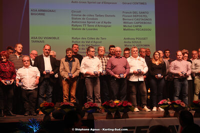 28/01/2024 : Remise des Prix de la Ligue du Sport Automobile Occitanie Pyrénées à Albi (photos Stéphane Agnus) 2024 — karting