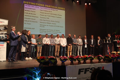 28/01/2024 : Remise des Prix de la Ligue du Sport Automobile Occitanie Pyrénées à Albi (photos Stéphane Agnus) 2024 — karting