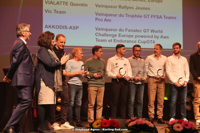 28/01/2024 : Remise des Prix de la Ligue du Sport Automobile Occitanie Pyrénées à Albi (photos Stéphane Agnus) 2024 — karting