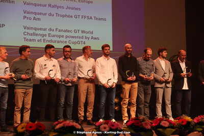 28/01/2024 : Remise des Prix de la Ligue du Sport Automobile Occitanie Pyrénées à Albi (photos Stéphane Agnus) 2024 — karting