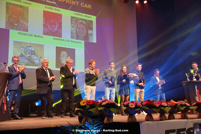 28/01/2024 : Remise des Prix de la Ligue du Sport Automobile Occitanie Pyrénées à Albi (photos Stéphane Agnus) 2024 — karting