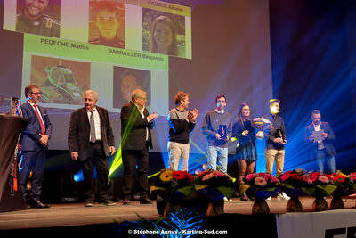 28/01/2024 : Remise des Prix de la Ligue du Sport Automobile Occitanie Pyrénées à Albi (photos Stéphane Agnus) 2024 — karting