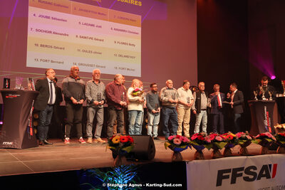 28/01/2024 : Remise des Prix de la Ligue du Sport Automobile Occitanie Pyrénées à Albi (photos Stéphane Agnus) 2024 — karting