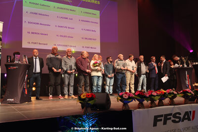 28/01/2024 : Remise des Prix de la Ligue du Sport Automobile Occitanie Pyrénées à Albi (photos Stéphane Agnus) 2024 — karting
