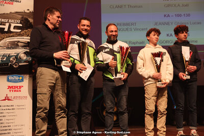 28/01/2024 : Remise des Prix de la Ligue du Sport Automobile Occitanie Pyrénées à Albi (photos Stéphane Agnus) 2024 — karting