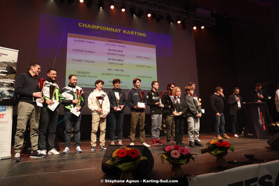 28/01/2024 : Remise des Prix de la Ligue du Sport Automobile Occitanie Pyrénées à Albi (photos Stéphane Agnus) 2024 — karting