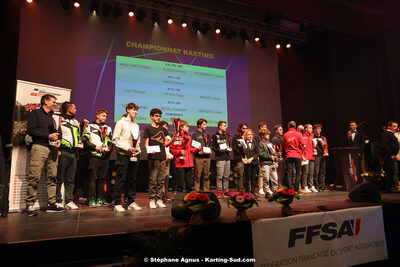 28/01/2024 : Remise des Prix de la Ligue du Sport Automobile Occitanie Pyrénées à Albi (photos Stéphane Agnus) 2024 — karting