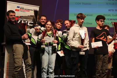 28/01/2024 : Remise des Prix de la Ligue du Sport Automobile Occitanie Pyrénées à Albi (photos Stéphane Agnus) 2024 — karting