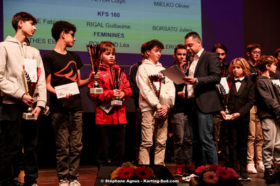 28/01/2024 : Remise des Prix de la Ligue du Sport Automobile Occitanie Pyrénées à Albi (photos Stéphane Agnus) 2024 — karting