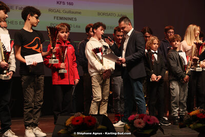 28/01/2024 : Remise des Prix de la Ligue du Sport Automobile Occitanie Pyrénées à Albi (photos Stéphane Agnus) 2024 — karting