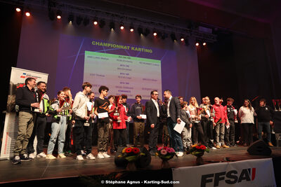28/01/2024 : Remise des Prix de la Ligue du Sport Automobile Occitanie Pyrénées à Albi (photos Stéphane Agnus) 2024 — karting