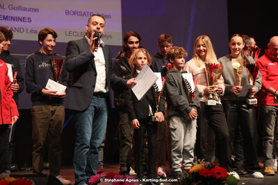 28/01/2024 : Remise des Prix de la Ligue du Sport Automobile Occitanie Pyrénées à Albi (photos Stéphane Agnus) 2024 — karting