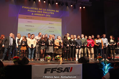 28/01/2024 : Remise des Prix de la Ligue du Sport Automobile Occitanie Pyrénées à Albi (photos Stéphane Agnus) 2024 — karting