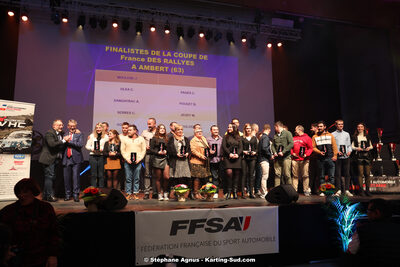 28/01/2024 : Remise des Prix de la Ligue du Sport Automobile Occitanie Pyrénées à Albi (photos Stéphane Agnus) 2024 — karting