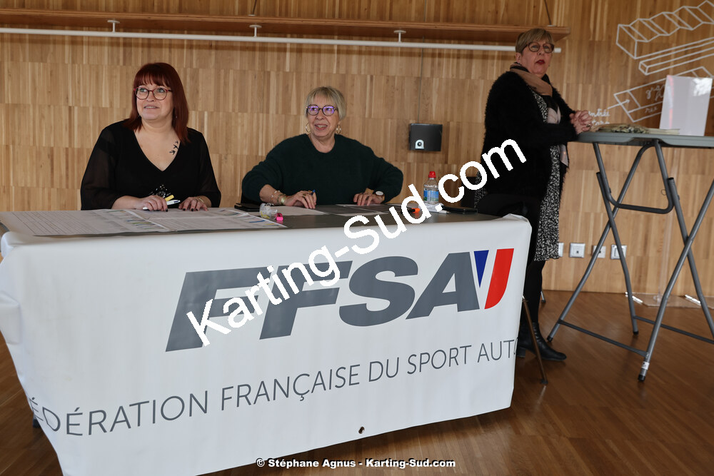 28/01/2024 : Remise des Prix de la Ligue du Sport Automobile Occitanie Pyrénées à Albi (photos Stéphane Agnus) 2024 — karting
