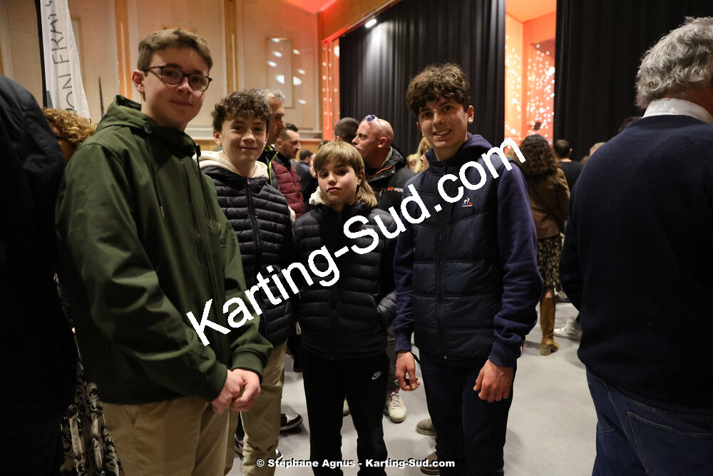 28/01/2024 : Remise des Prix de la Ligue du Sport Automobile Occitanie Pyrénées à Albi (photos Stéphane Agnus) 2024 — karting