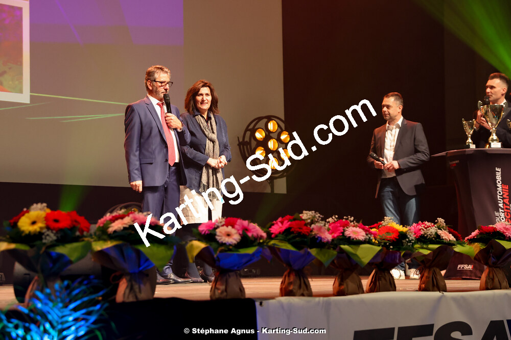 28/01/2024 : Remise des Prix de la Ligue du Sport Automobile Occitanie Pyrénées à Albi (photos Stéphane Agnus) 2024 — karting