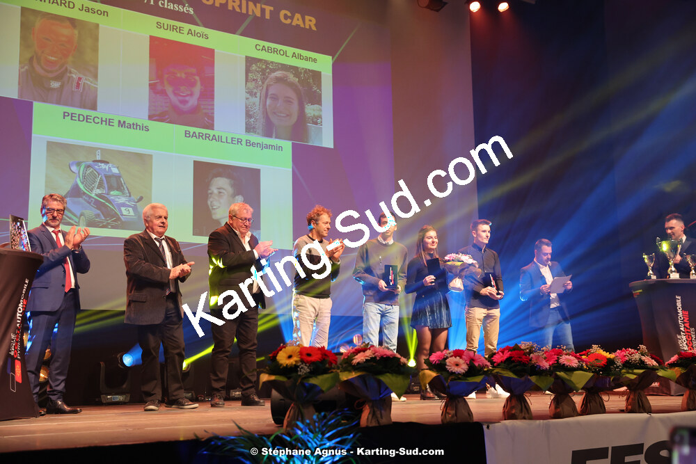 28/01/2024 : Remise des Prix de la Ligue du Sport Automobile Occitanie Pyrénées à Albi (photos Stéphane Agnus) 2024 — karting