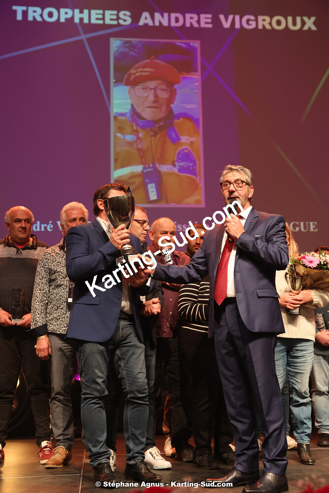 28/01/2024 : Remise des Prix de la Ligue du Sport Automobile Occitanie Pyrénées à Albi (photos Stéphane Agnus) 2024 — karting