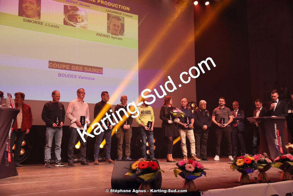 28/01/2024 : Remise des Prix de la Ligue du Sport Automobile Occitanie Pyrénées à Albi (photos Stéphane Agnus) 2024 — karting