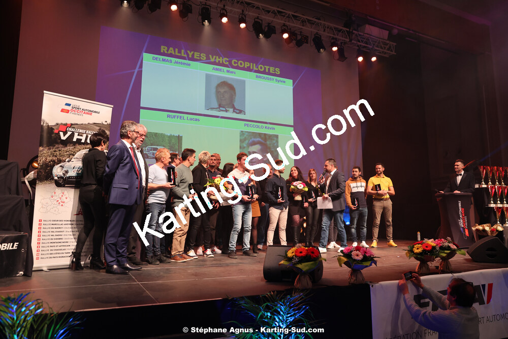 28/01/2024 : Remise des Prix de la Ligue du Sport Automobile Occitanie Pyrénées à Albi (photos Stéphane Agnus) 2024 — karting