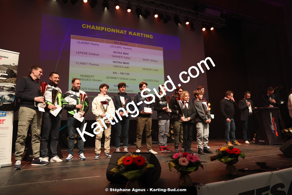 28/01/2024 : Remise des Prix de la Ligue du Sport Automobile Occitanie Pyrénées à Albi (photos Stéphane Agnus) 2024 — karting
