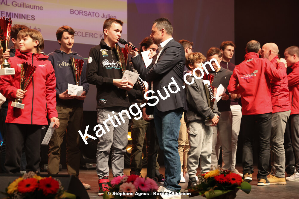 28/01/2024 : Remise des Prix de la Ligue du Sport Automobile Occitanie Pyrénées à Albi (photos Stéphane Agnus) 2024 — karting