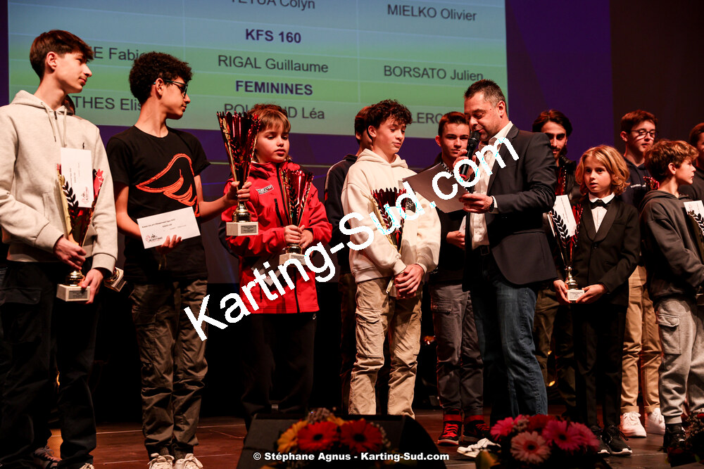 28/01/2024 : Remise des Prix de la Ligue du Sport Automobile Occitanie Pyrénées à Albi (photos Stéphane Agnus) 2024 — karting