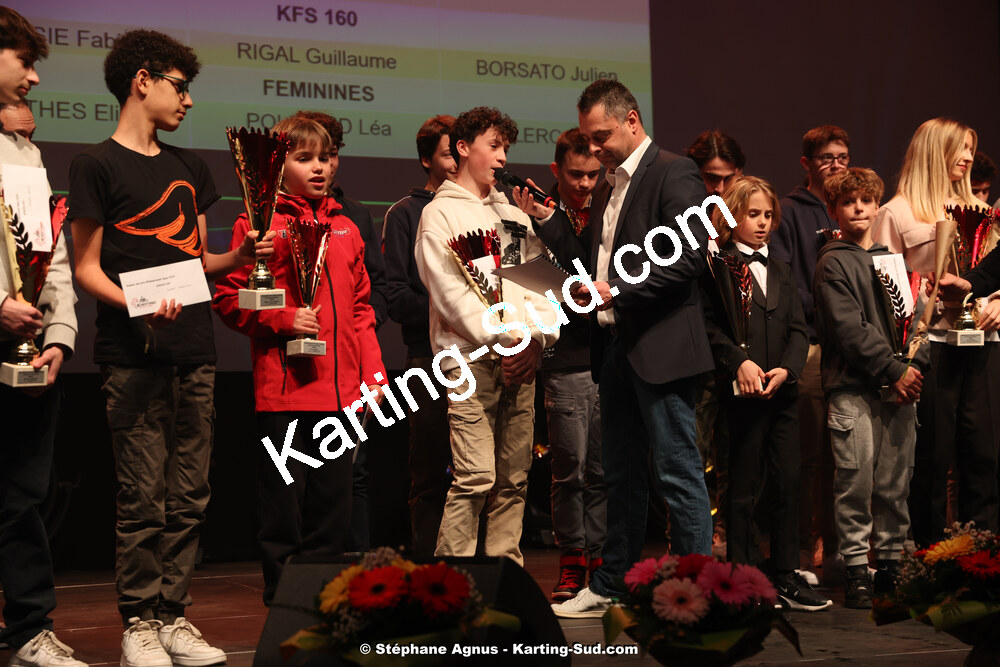 28/01/2024 : Remise des Prix de la Ligue du Sport Automobile Occitanie Pyrénées à Albi (photos Stéphane Agnus) 2024 — karting