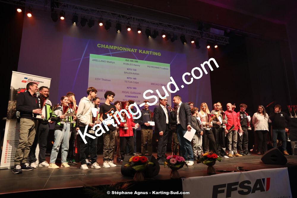 28/01/2024 : Remise des Prix de la Ligue du Sport Automobile Occitanie Pyrénées à Albi (photos Stéphane Agnus) 2024 — karting