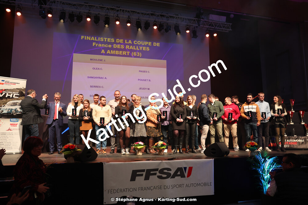 28/01/2024 : Remise des Prix de la Ligue du Sport Automobile Occitanie Pyrénées à Albi (photos Stéphane Agnus) 2024 — karting
