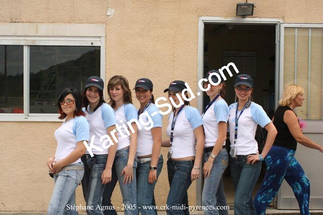 28/05/2005 : PIT-GIRLS Lavelanet (Photos Stéphane Agnus) 2005 — karting