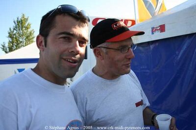 Bernard NAVARRO, Renaud MALINCONI — 19/06/2005 : 5ème journée Championnat Régional à Muret (Photos Stéphane Agnus) 2005 — karting