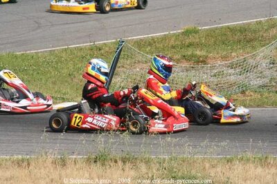 Laurent LAMOLINARI — 19/06/2005 : 5ème journée Championnat Régional à Muret (Photos Stéphane Agnus) 2005 — karting