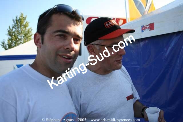 Bernard NAVARRO, Renaud MALINCONI — 19/06/2005 : 5ème journée Championnat Régional à Muret (Photos Stéphane Agnus) 2005 — karting