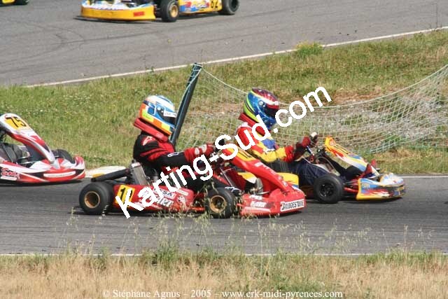 Laurent LAMOLINARI — 19/06/2005 : 5ème journée Championnat Régional à Muret (Photos Stéphane Agnus) 2005 — karting