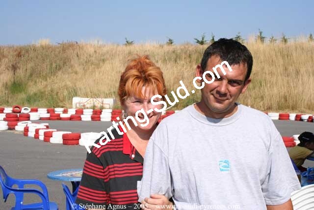 Eric THEAU, Pascale THEAU — 19/06/2005 : 5ème journée Championnat Régional à Muret (Photos Stéphane Agnus) 2005 — karting