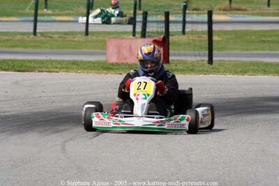 17 et 18/09/2005 : Coupe de France N100 & N125 à Lavelanet (Stéphane Agnus) 2005 — karting