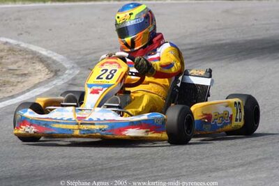 17 et 18/09/2005 : Coupe de France N100 & N125 à Lavelanet (Stéphane Agnus) 2005 — karting