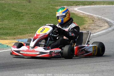 17 et 18/09/2005 : Coupe de France N100 & N125 à Lavelanet (Stéphane Agnus) 2005 — karting