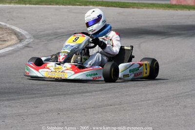 17 et 18/09/2005 : Coupe de France N100 & N125 à Lavelanet (Stéphane Agnus) 2005 — karting