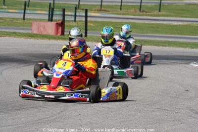 17 et 18/09/2005 : Coupe de France N100 & N125 à Lavelanet (Stéphane Agnus) 2005 — karting