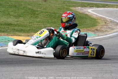 17 et 18/09/2005 : Coupe de France N100 & N125 à Lavelanet (Stéphane Agnus) 2005 — karting