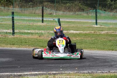 17 et 18/09/2005 : Coupe de France N100 & N125 à Lavelanet (Stéphane Agnus) 2005 — karting