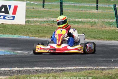 17 et 18/09/2005 : Coupe de France N100 & N125 à Lavelanet (Stéphane Agnus) 2005 — karting