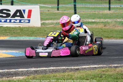 17 et 18/09/2005 : Coupe de France N100 & N125 à Lavelanet (Stéphane Agnus) 2005 — karting