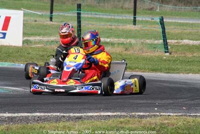 17 et 18/09/2005 : Coupe de France N100 & N125 à Lavelanet (Stéphane Agnus) 2005 — karting